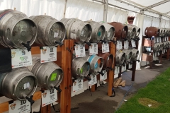 cask ale setup beer festival in Oxted